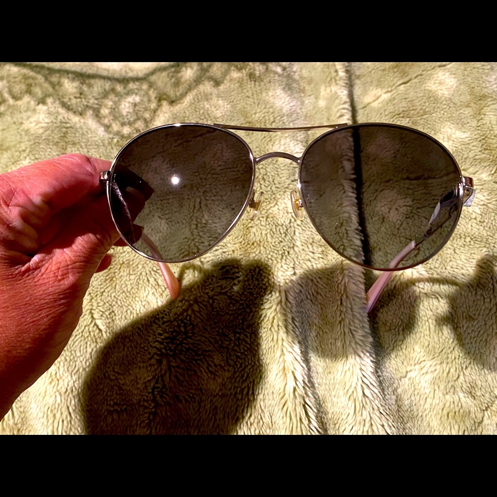New polarized Kate Spade aviator style sunglasses